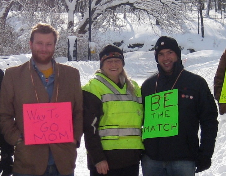 Jeana Moore and Torsten at Be The Match event